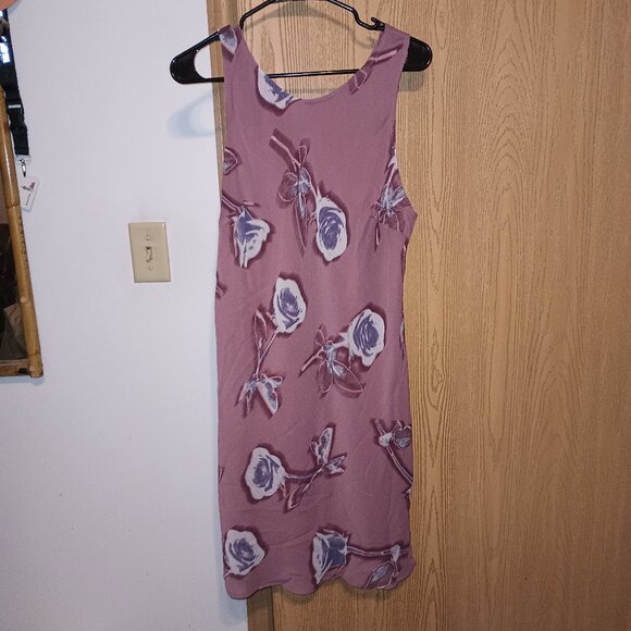 NEW Wild Fable™ Women's Mini Slip Dress Pink Floral - Picture 3 of 7